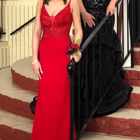 red prom dress for sale